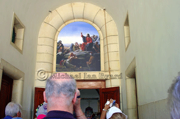 Annes photo inside Mount Beatitudes Church